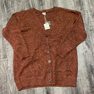 a.n.a Tall Womens Long Sleeve Button Cardigan size XXLT